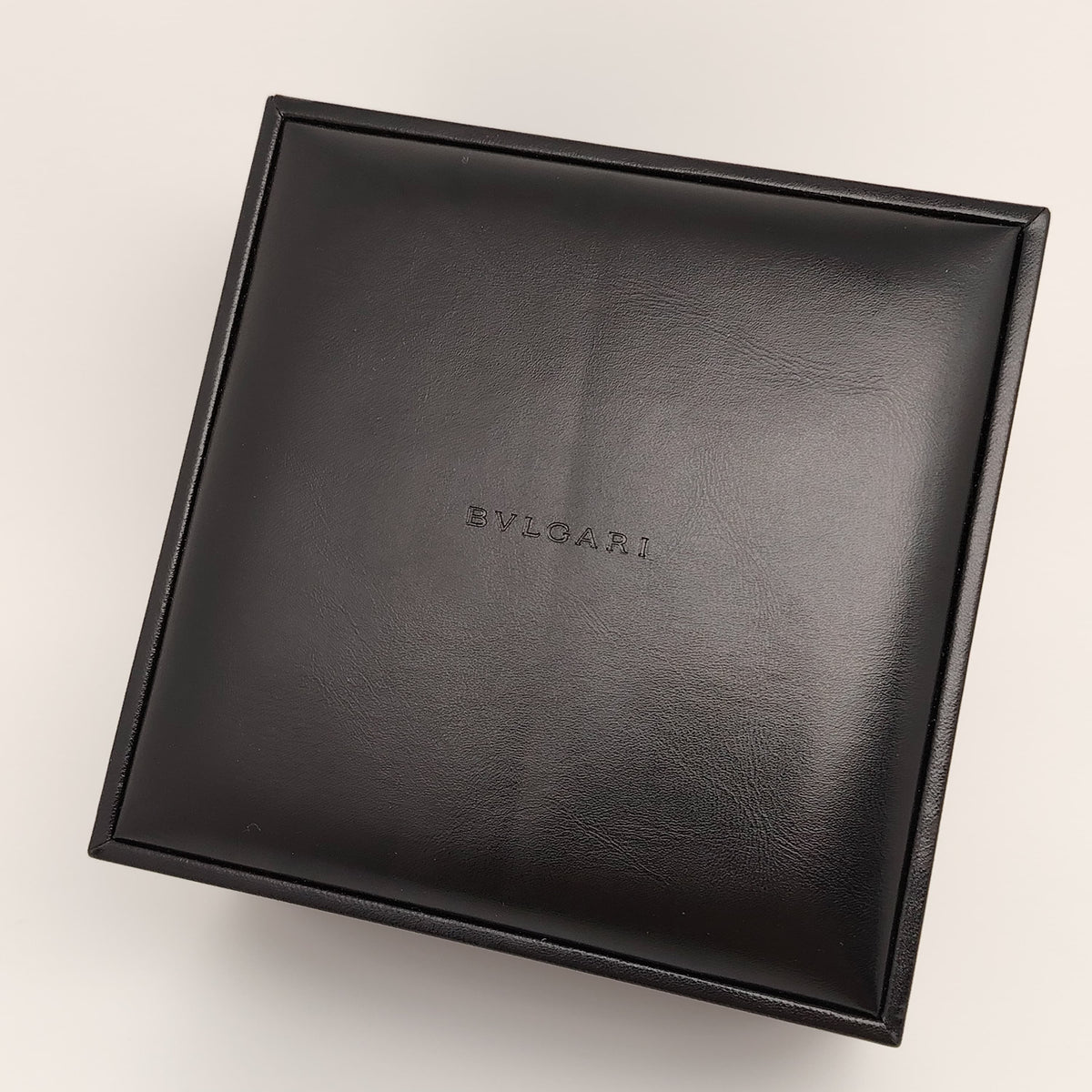BVLGARI Watch Storage Box with Warranty Card & Manual No Outer Box Pre-owned