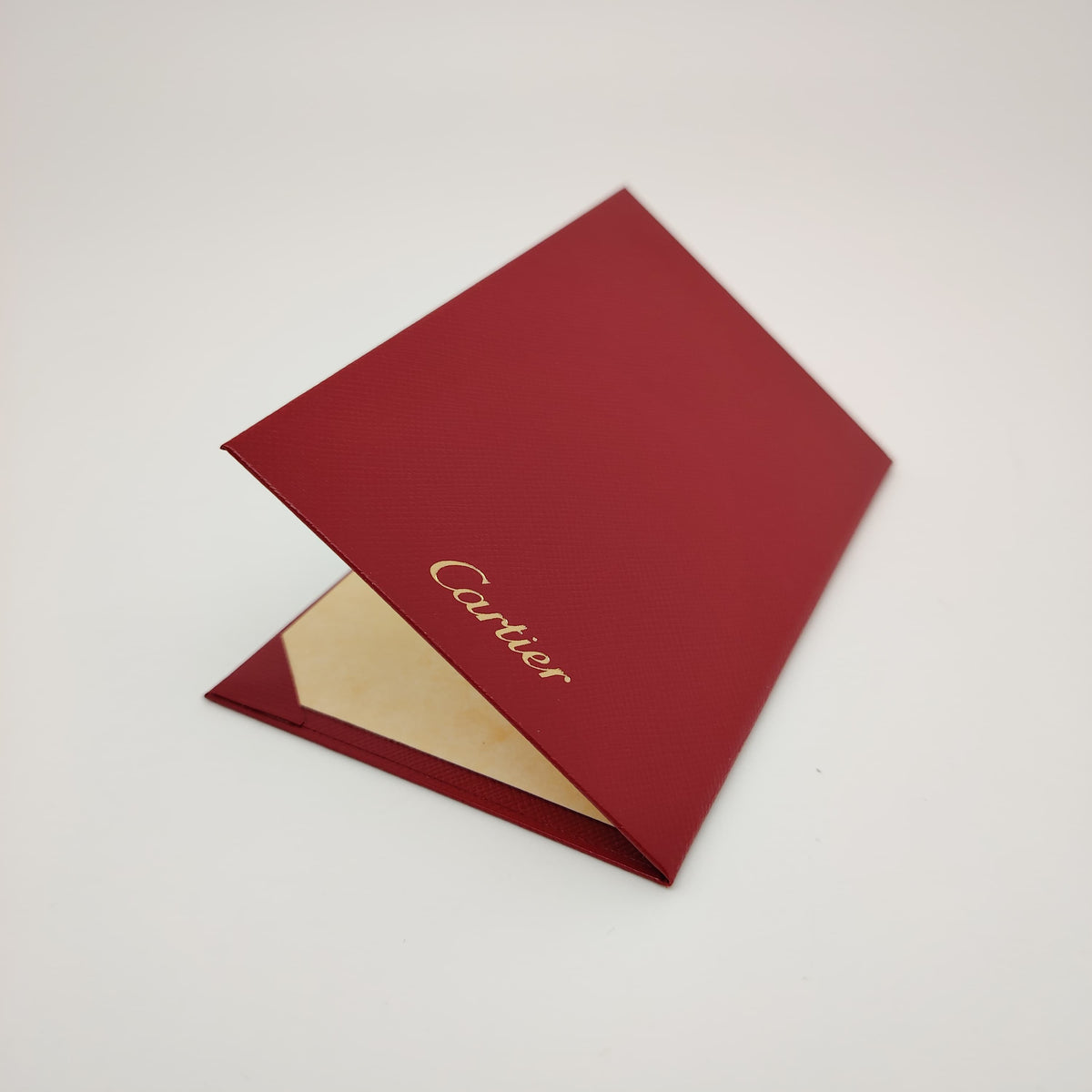 Cartier Certificate Paper + Holder Brand New