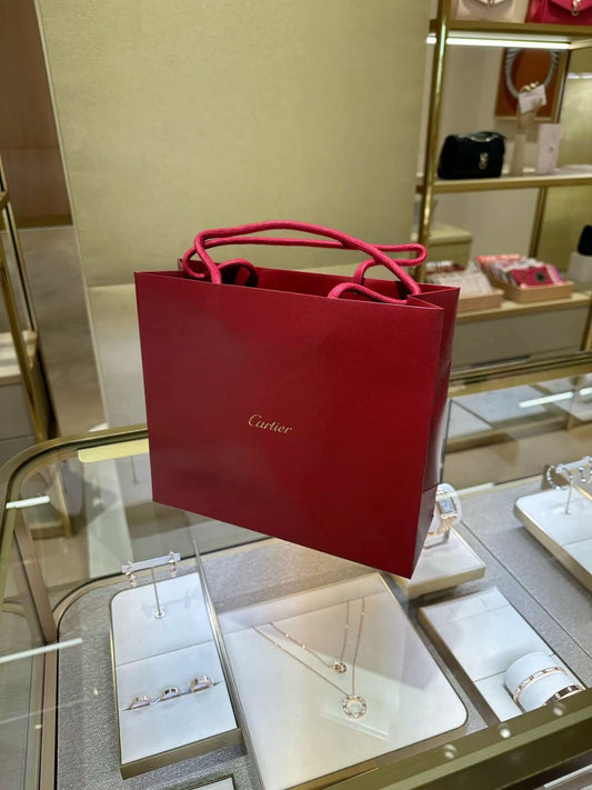 Cartier Large Shopping Bag CRAVM00408 32*28*12cm Brand New - Set of 5