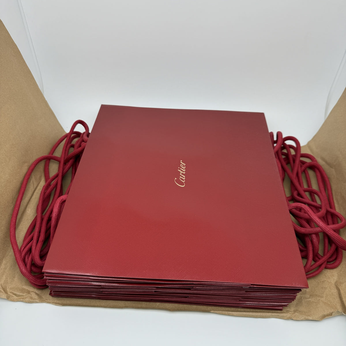 Cartier Large Shopping Bag CRAVM00408 32*28*12cm Brand New - Set of 5