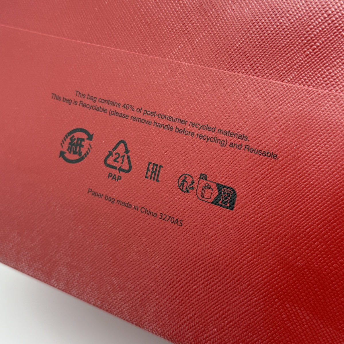 Cartier Large Shopping Bag CRAVM00408 32*28*12cm Brand New - Set of 5