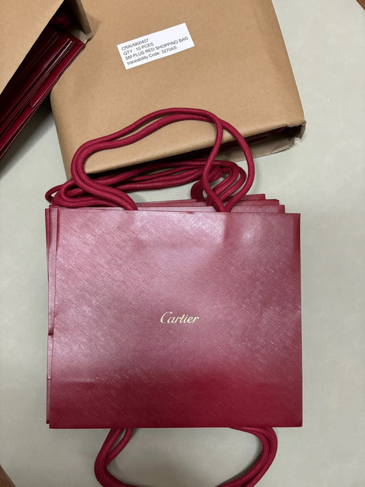 Cartier Medium Shopping Bag CRAVM00407  26*22*9cm Brand New - Set of 5
