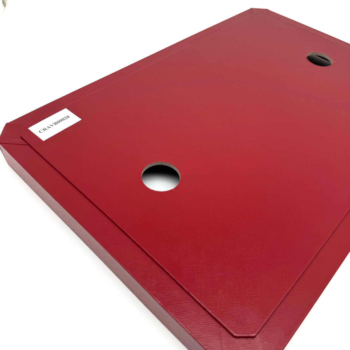 Cartier Presentation Display Tray Red Wood Large Size 39 × 26 cm Ref. AVB00020