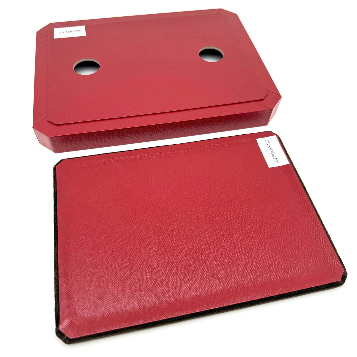 Cartier Presentation Display Tray Red Wood Small Size 26 *20 cm Ref. CRAVM00379 New With Defects