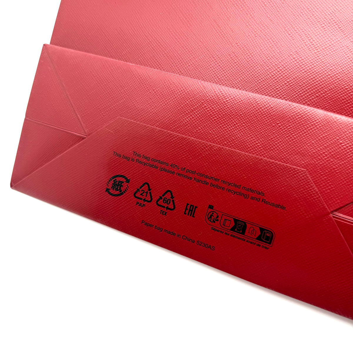 Cartier Small Shopping Bag CRAVM00406  20*18*8cm Brand New - Set of 5