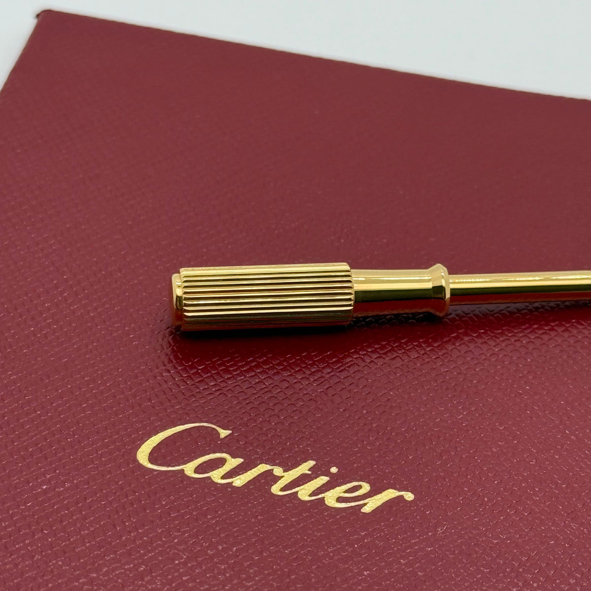 Cartier Gold Metal Screwdriver – Jewelry Accessory Tool