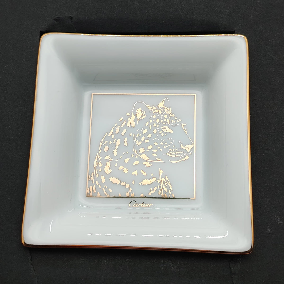 Cartier Mini Panther Trinket Tray Set of 3 – Made in France – CRM00525 Brand New