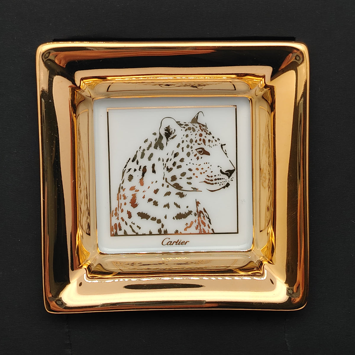 Cartier Mini Panther Trinket Tray Set of 3 – Made in France – CRM00525 Brand New
