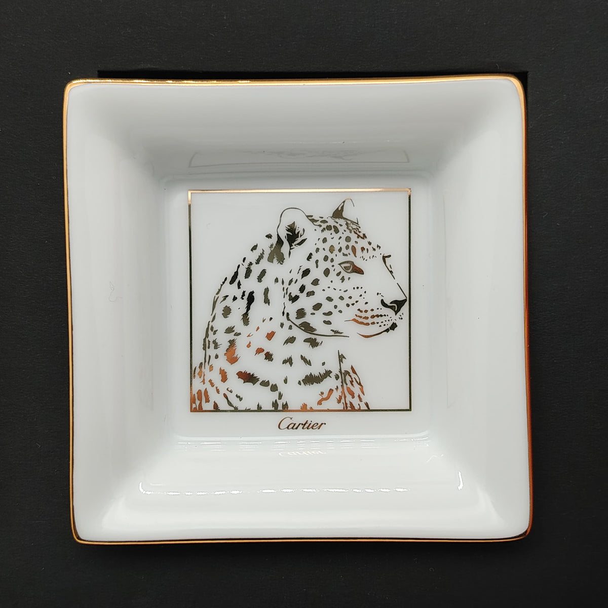 Cartier Mini Panther Trinket Tray Set of 3 – Made in France – CRM00525 Brand New