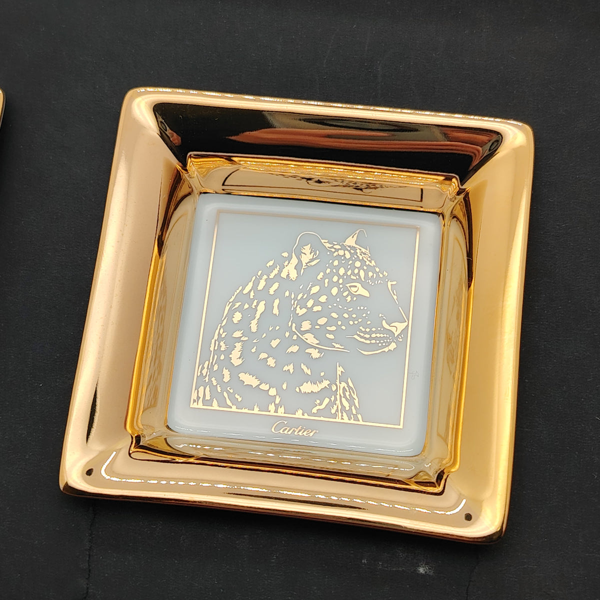 Cartier Mini Panther Trinket Tray Set of 3 – Made in France – CRM00525 Brand New