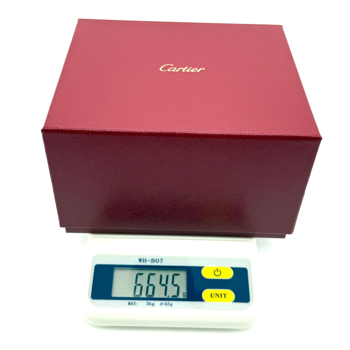 Authentic Cartier Watch Storage Box (Model: CRCO000497) – Made in Thailand