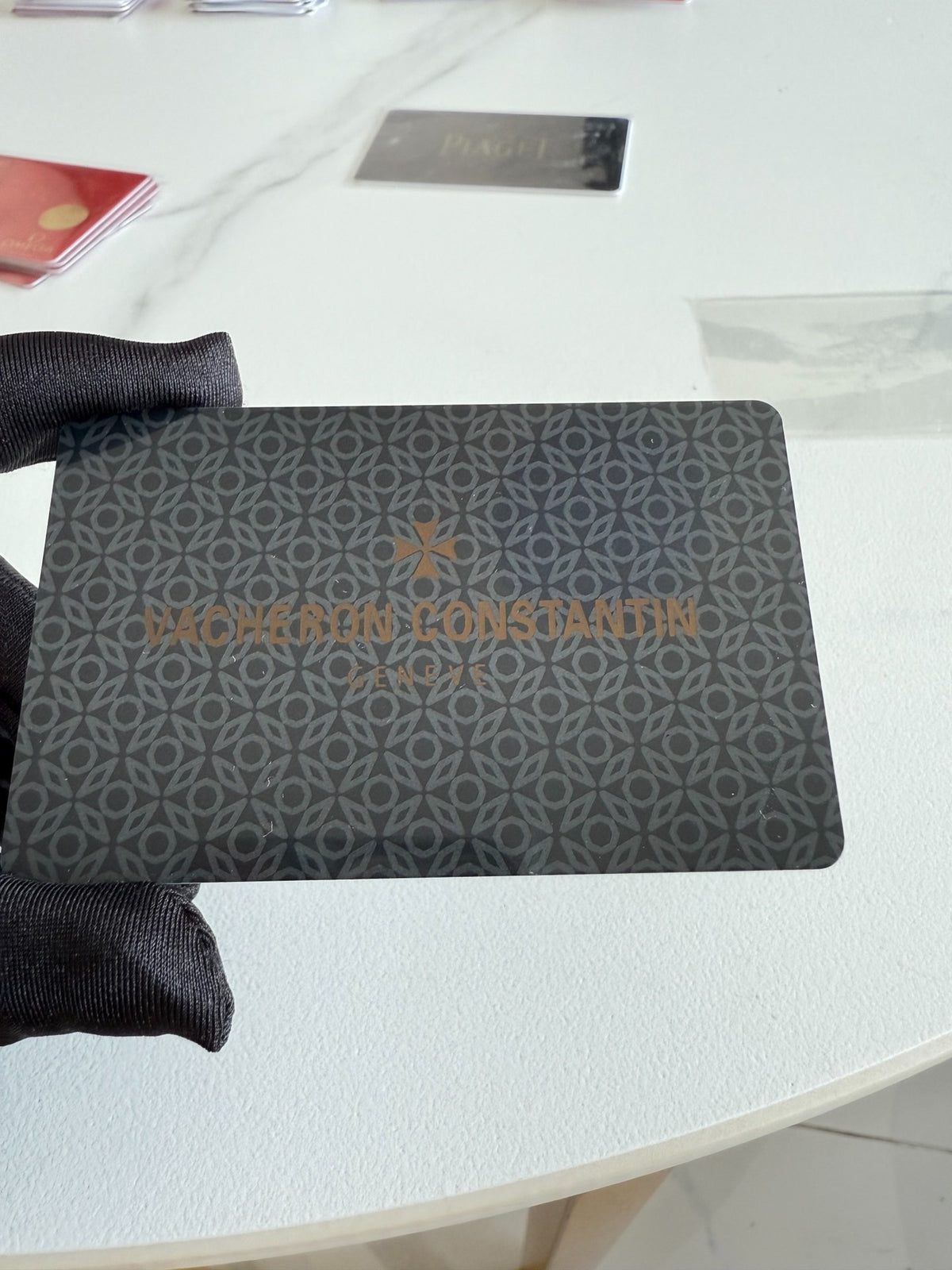 Authentic Vacheron Constantin  Warranty Certificate Card– Blank & Unused