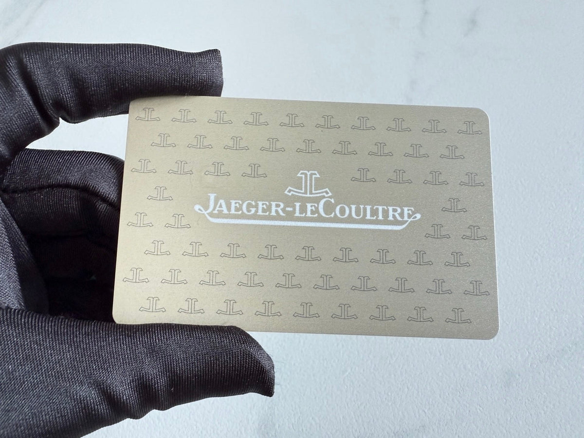 Authentic  Jaeger-LeCoultre  Warranty Certificate Card Free Printing