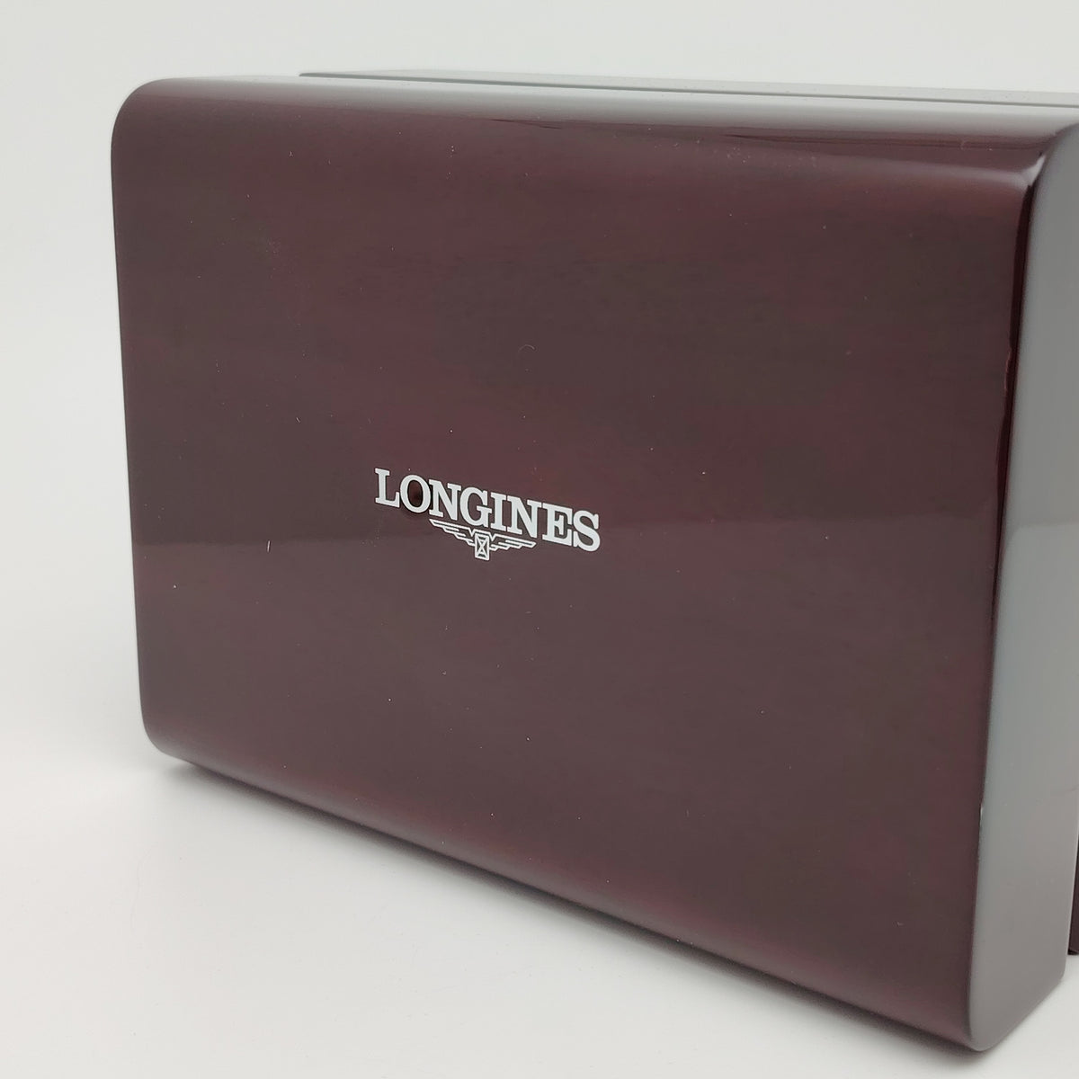 Genuine Original Longines Wooden Watch Box Case with Cleaning Cloth - 2025