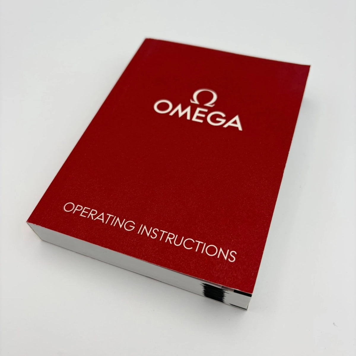 Omega Chrono Manual Operating Instructions Book