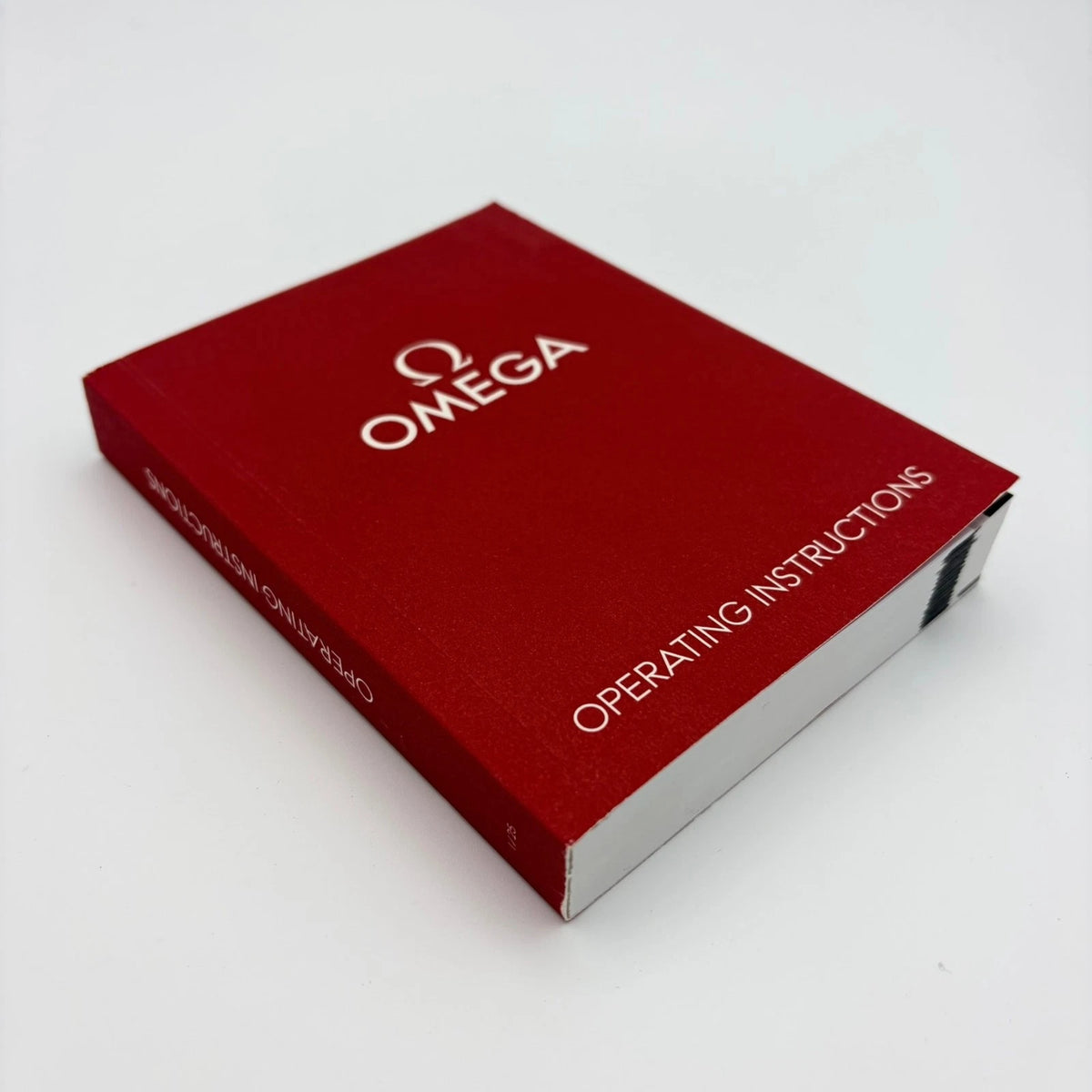 Omega Chrono Manual Operating Instructions Book