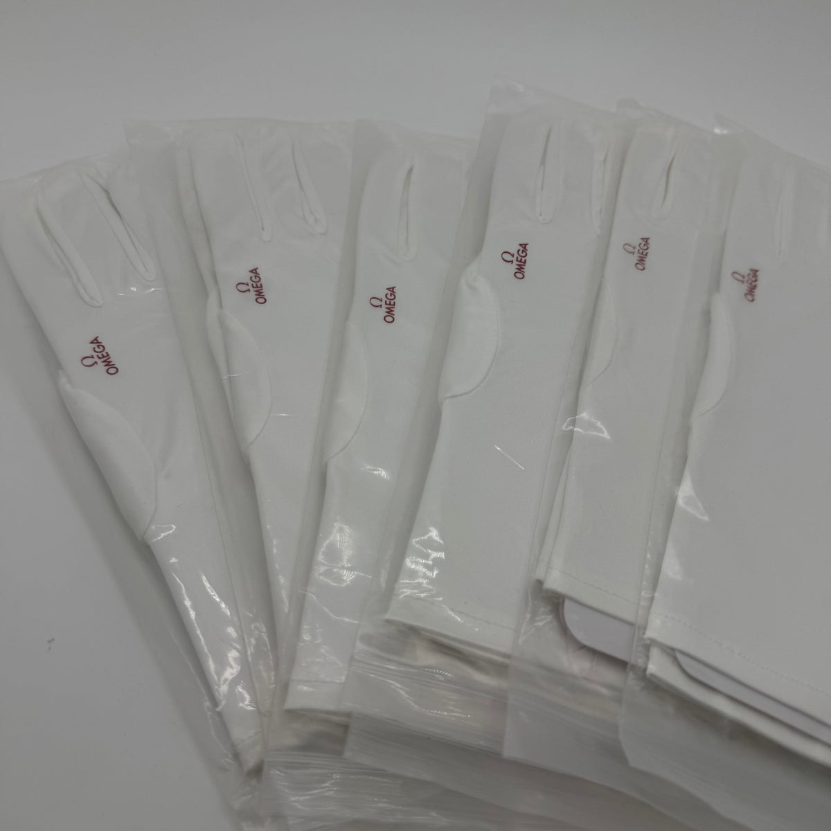 Authentic Omega White Handling Gloves – S / M / L