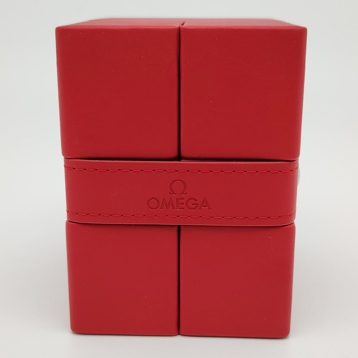 Authentic Omega Red Watch Travel Pouch