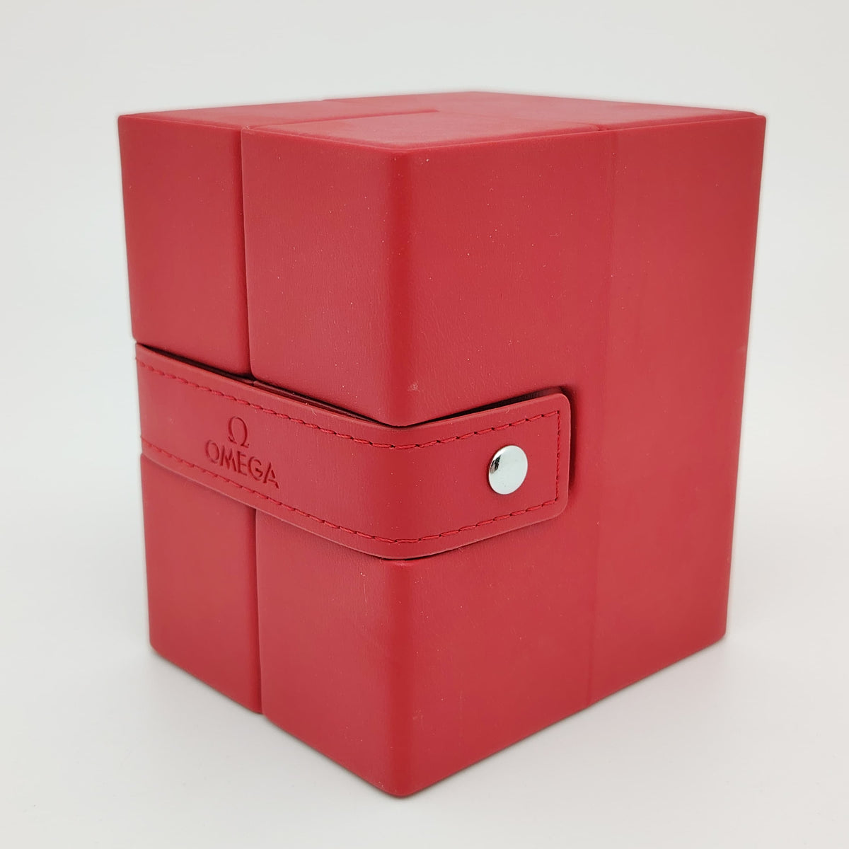 Authentic Omega Red Watch Travel Pouch
