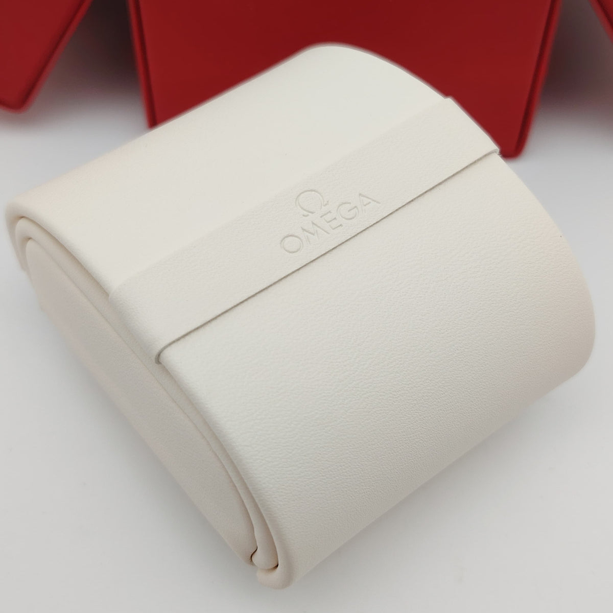 Authentic Omega Red Watch Travel Pouch