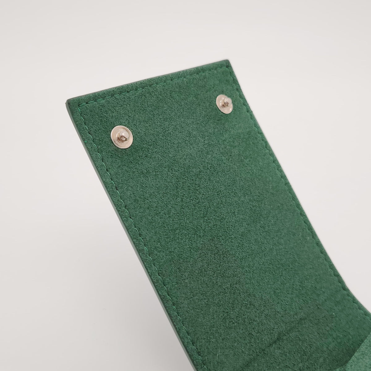 Rolex Green  Leather Watch Travel Pouch