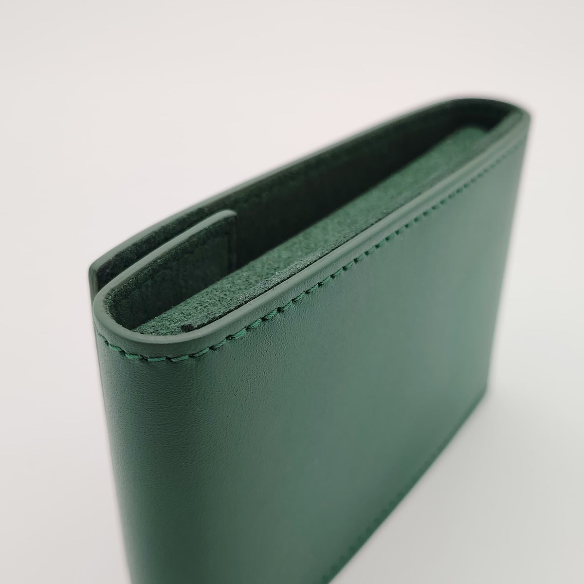 Rolex Green  Leather Watch Travel Pouch