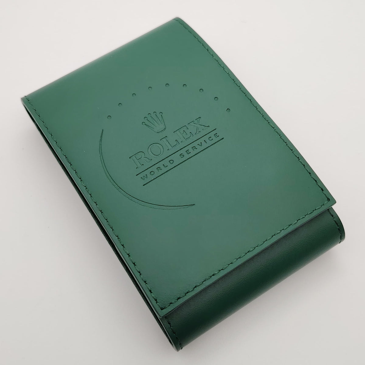 Rolex  World Service  Watch Pouch Green