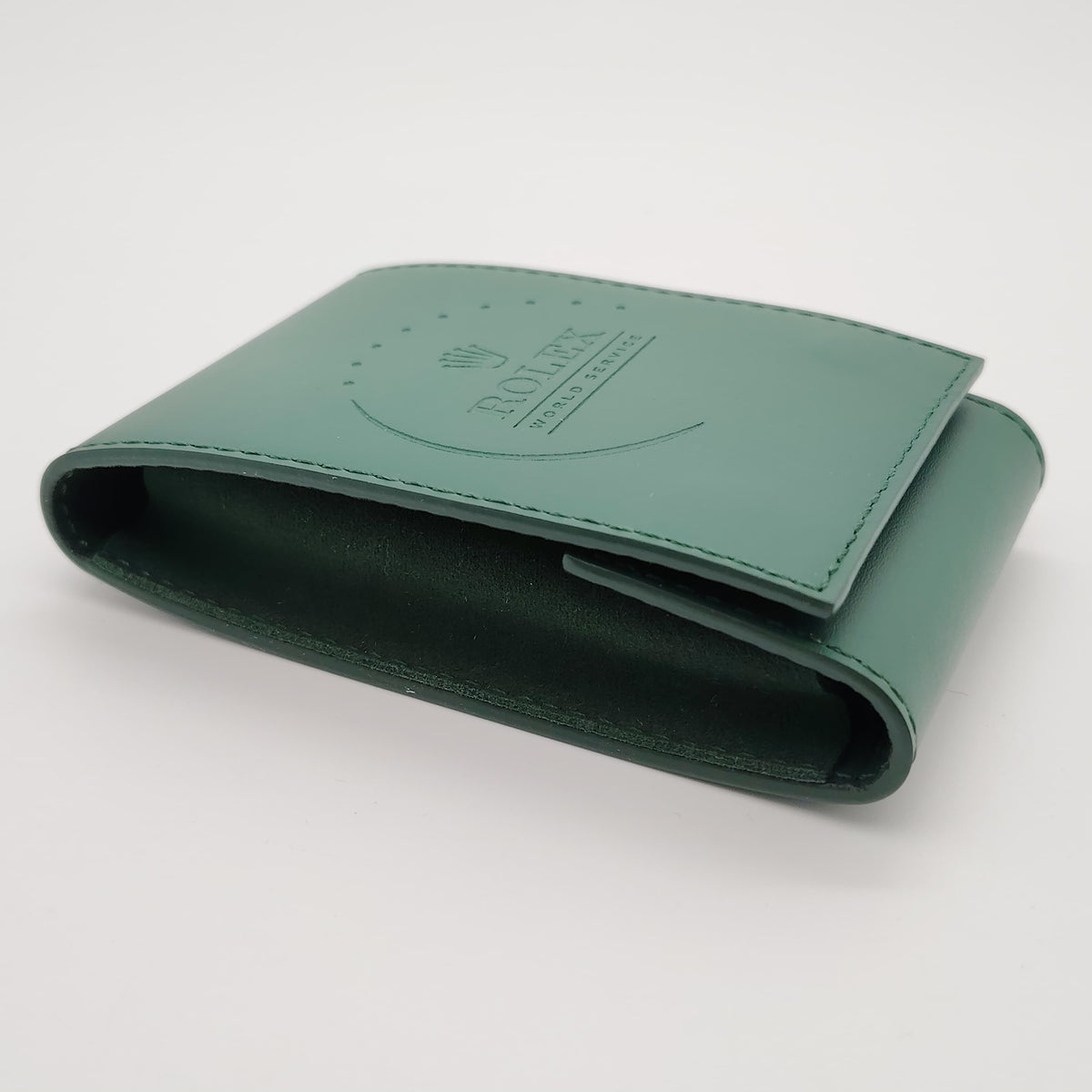 Rolex  World Service  Watch Pouch Green